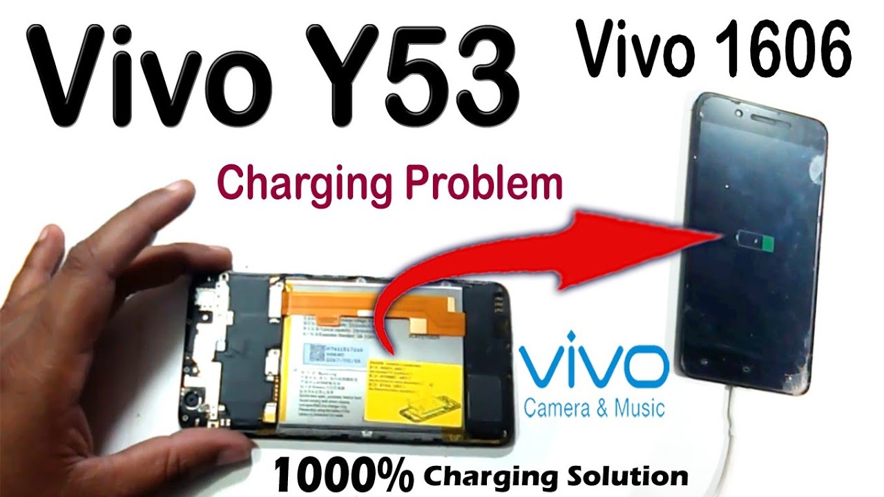 Vivo Y53 Charging Problem. Vivo 1606 Charging Solution. Vivo Y53 charging jumper way.