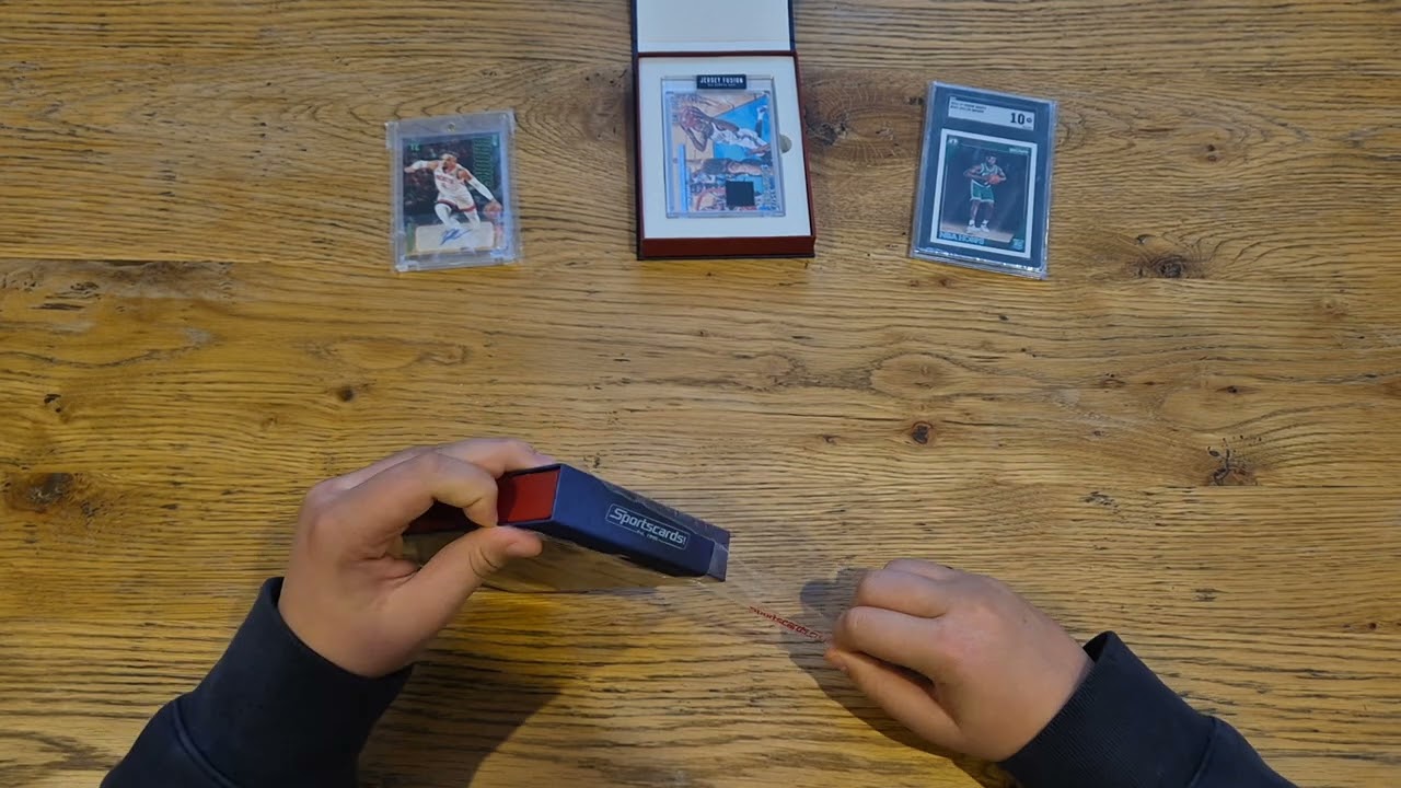 We pulled an insane Jersey Fusion All Sports 2021 Card!!!