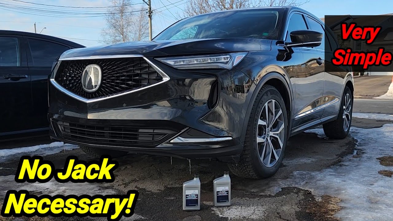 Замена жидкости в заднем дифференциале Acura MDX!