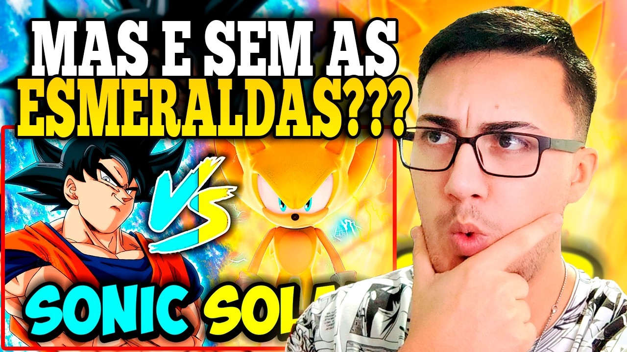 REACT Goku VS Sonic NEM CHEGA A SER PARELHO KKKKKKKKK