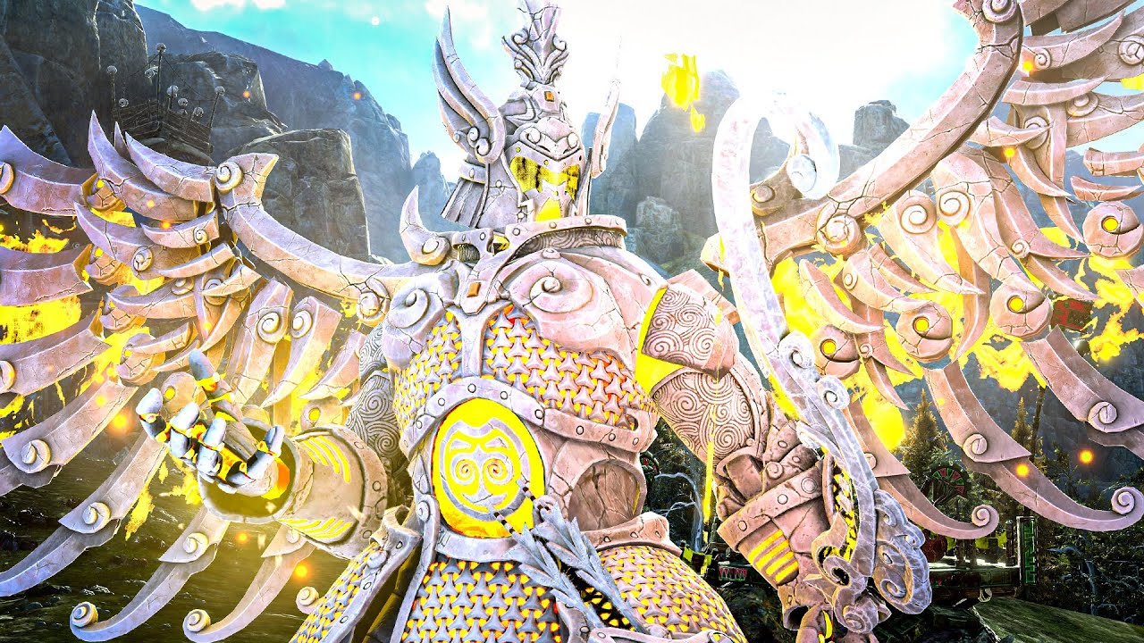 SKAVEN and NORSCA vs LIZARDMEN and GRAND CATHAY - TotalWar Warhammer cinematic battle