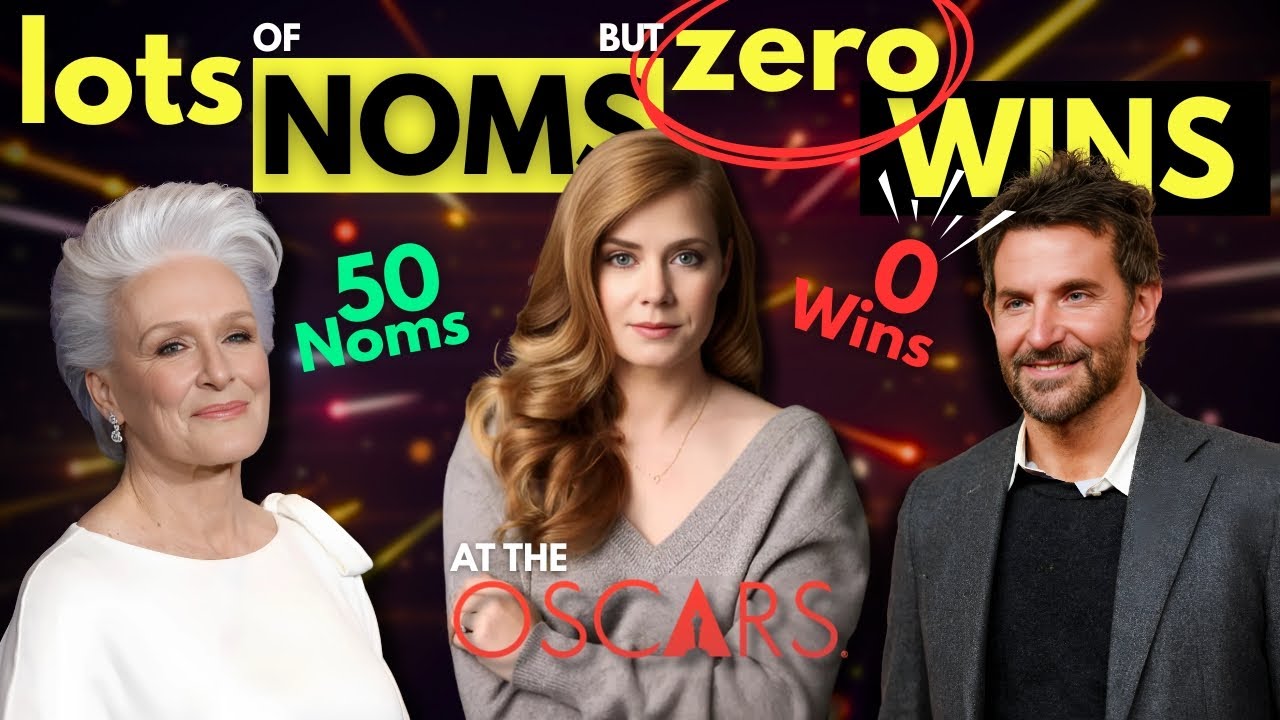 Actors with the Most OSCAR Noms & ZERO WINS Ranked. This is Wild.