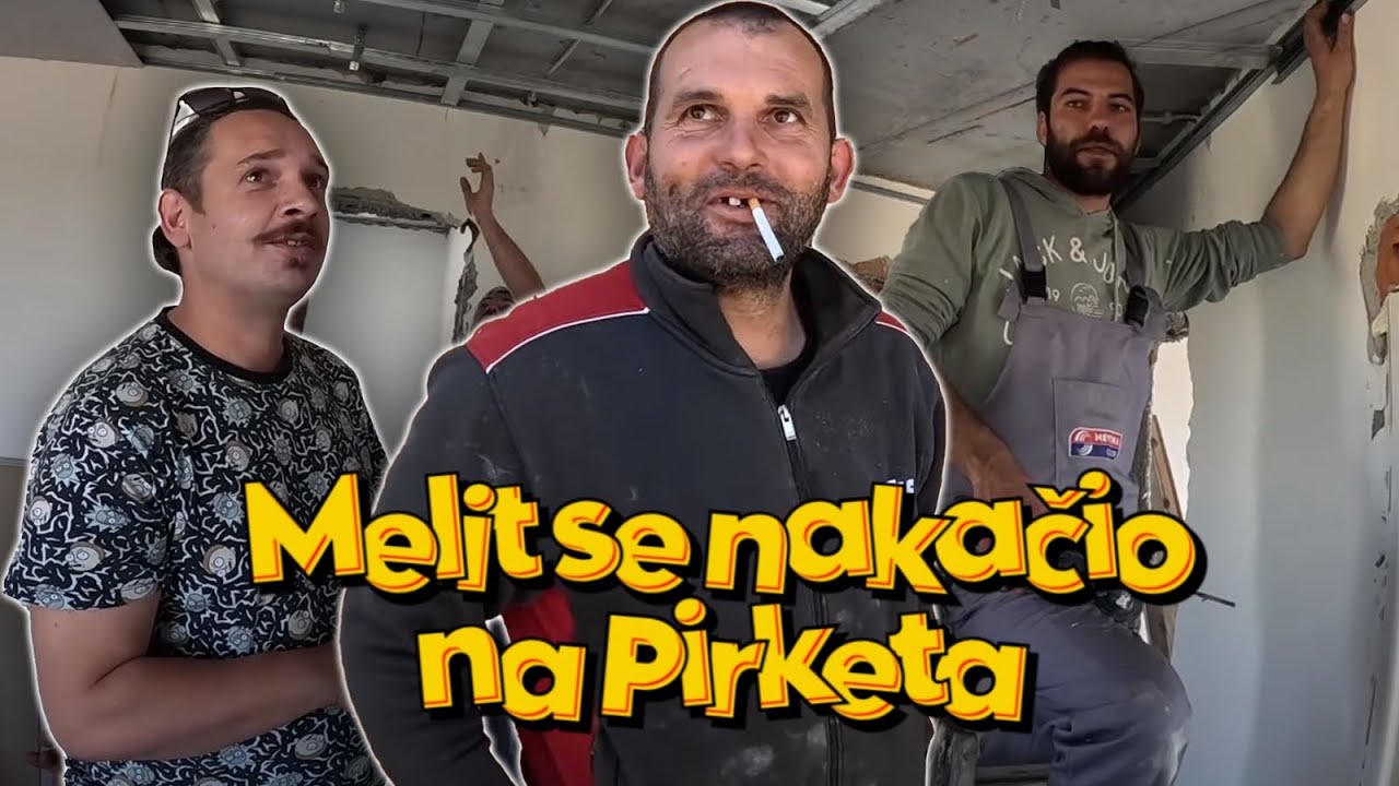Melit se nakaćČio na Gospodara Pirota -Gotov dnevni boravak ,Aleksa plese na gradilistu -Ep16