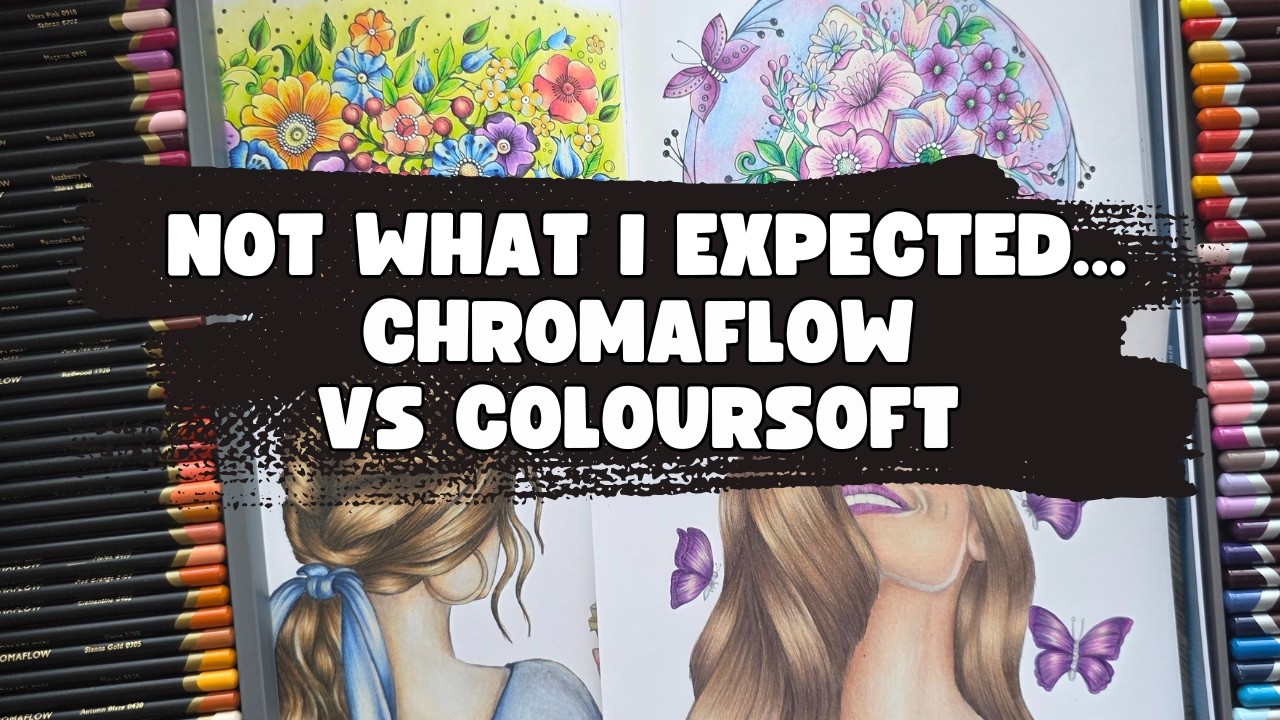 Derwent Chromaflow vs Coloursoft - I Was SHOCKED by the Winner!