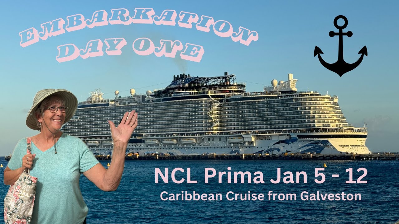 NCL PRIMA Cruise Vlog l Embarkation Day One