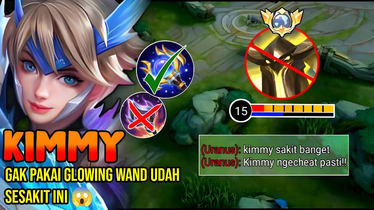 KIMMY BUILD TERSAKIT 2025 || GAK PAKAI GLOWING WAND UDAH SESAKIT INI - MOBILE LEGENDS