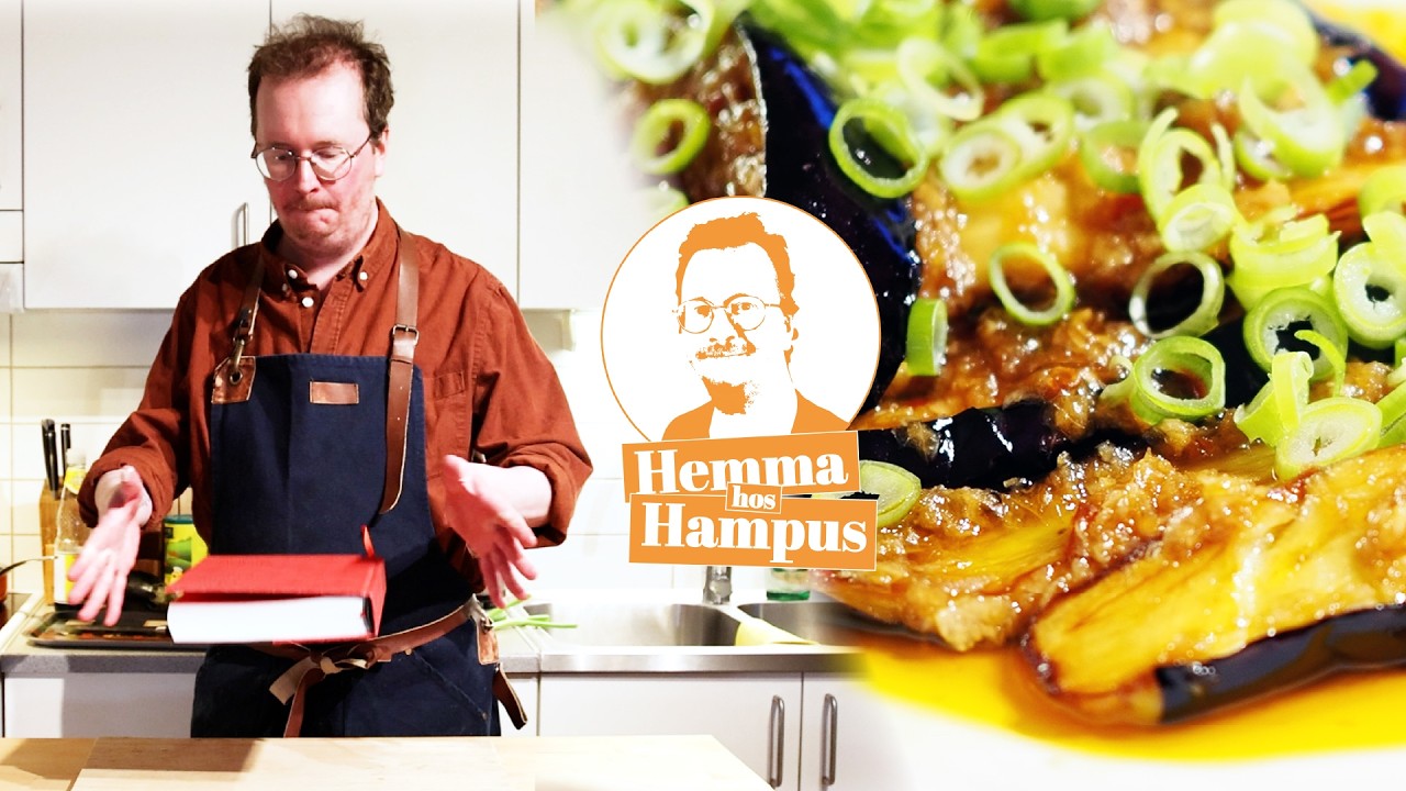 Fiskdoftande aubergine – trevligare än det låter | Hemma hos Hampus