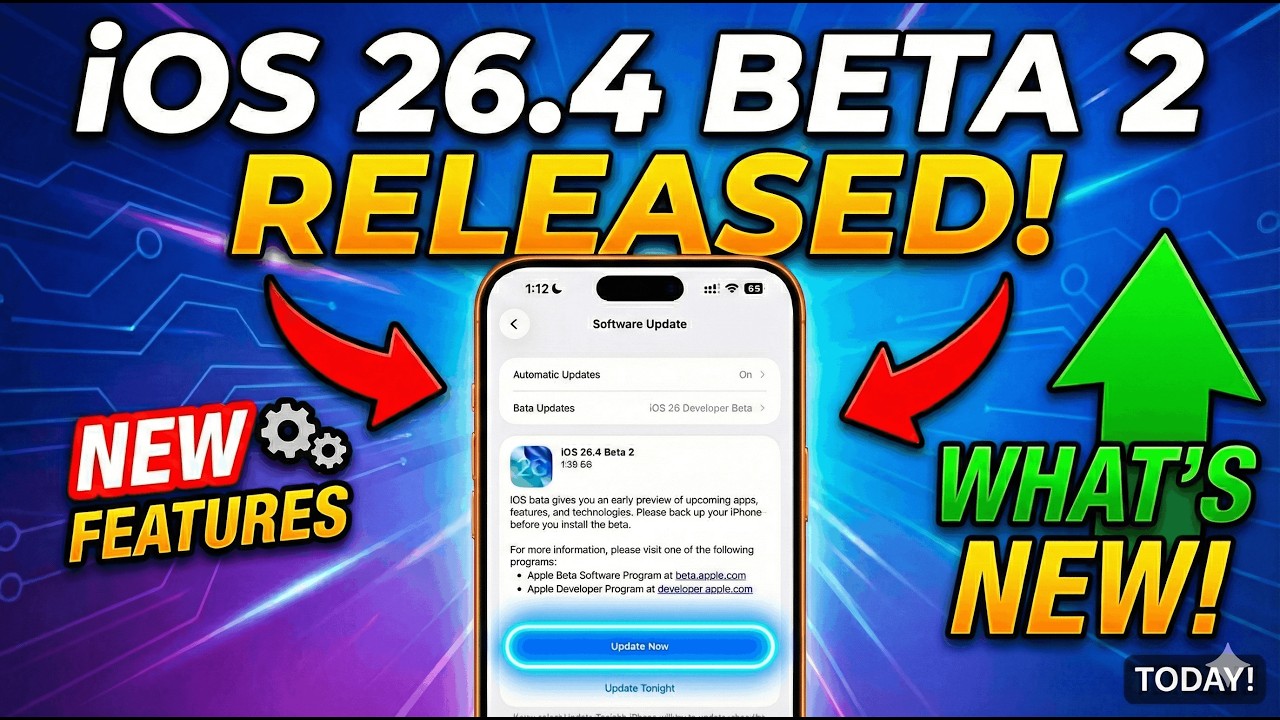 iOS 26.4 Beta 2 Is OUT! Here&rsquo;s Everything New & Changed!
