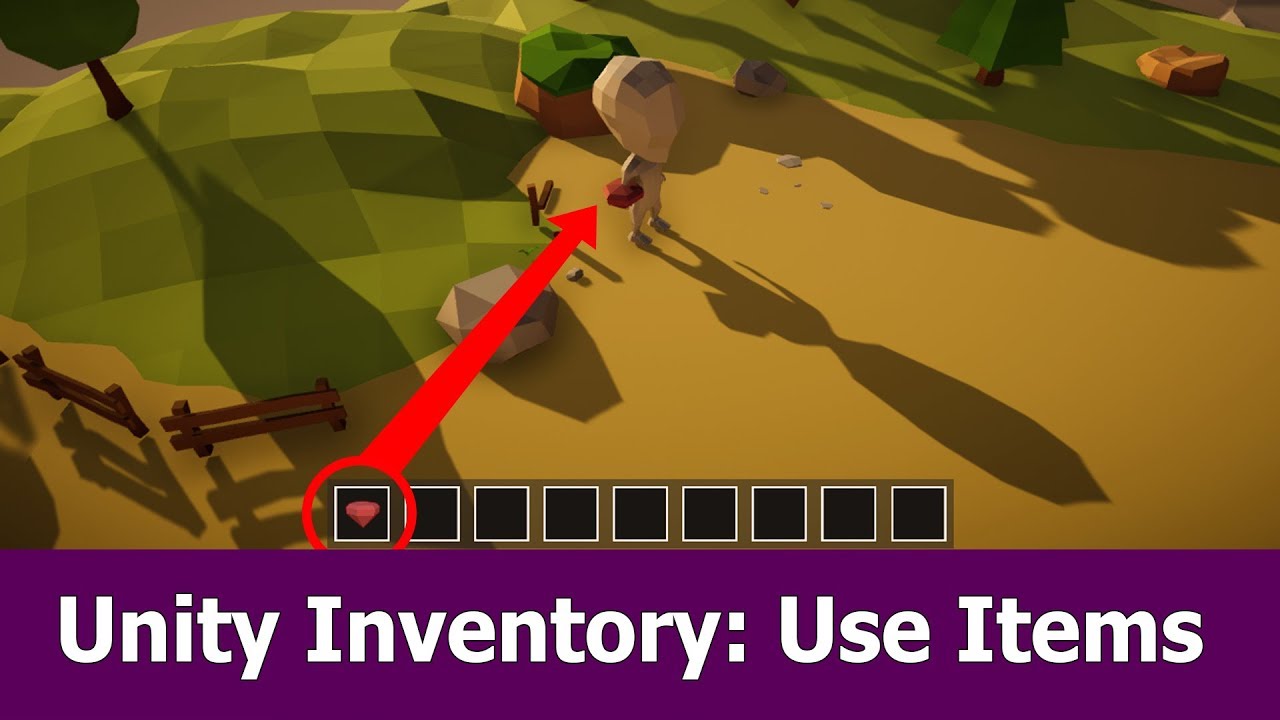 Unity Inventory System : Use Items