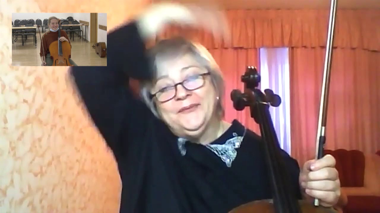 Мастер-класс Кошелевой Ольги Григорьевны (виолончель) 19.11.2020