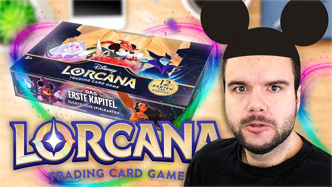 VOLL IM DISNEY LORCANA FIEBER! 😁 Disney Lorcana First Chapter Display Unboxing