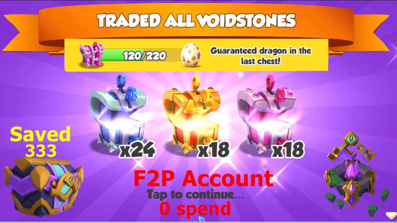 18k Trade offer Void Ancient Event-Dragon Mania Legends | Saved 333 Void Ancient tickets | DML