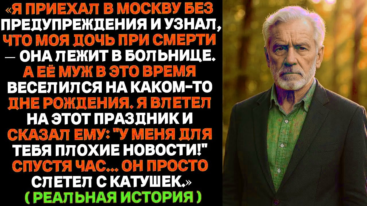 Пока моя дочь умирала в больнице, её муж отмечал день рождения. А через час...