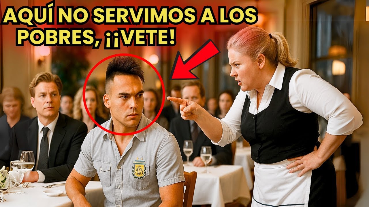 Mesera Humilla A Lautaro Martínez En Un Restaurante De LUJO Pero SE ARREPIENTE Al Saber Quién Es