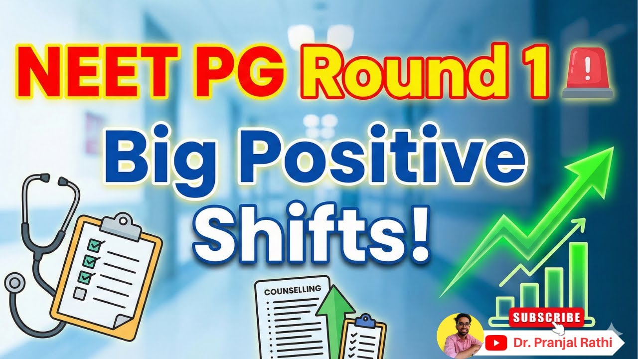 NEET PG Round 1 Analysis: 2025 vs 2024 Closing Ranks &ndash; What to Expect Next? 🔥 #neetpg2025