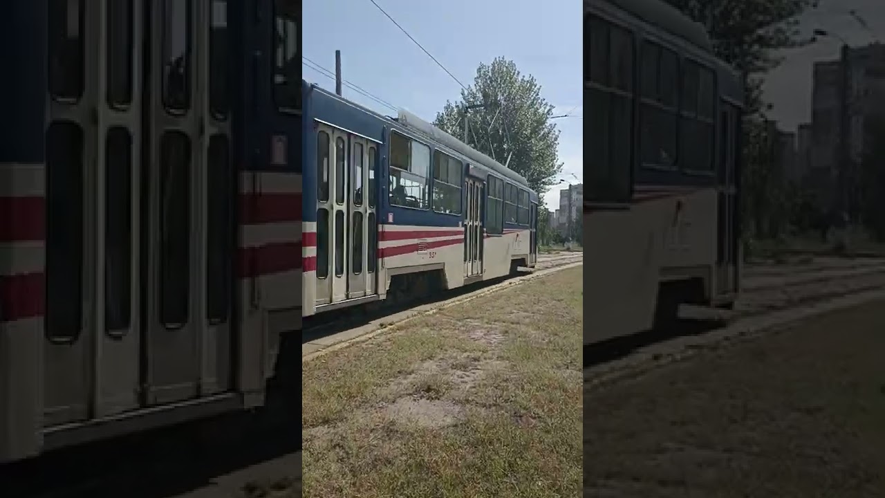 К1М #351 №5 #shorts #киев #украина #kyiv #shortvideo #kiev #трамвай #tram #short #ukraine #транспорт