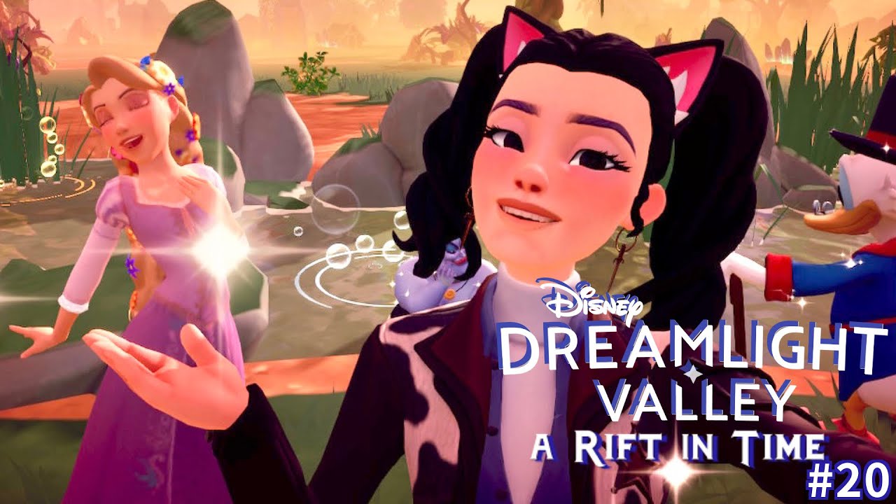 Quête Raiponce 🎀 Briller ✨ A rift in time Disney Dreamlight Valley 180 Let's play