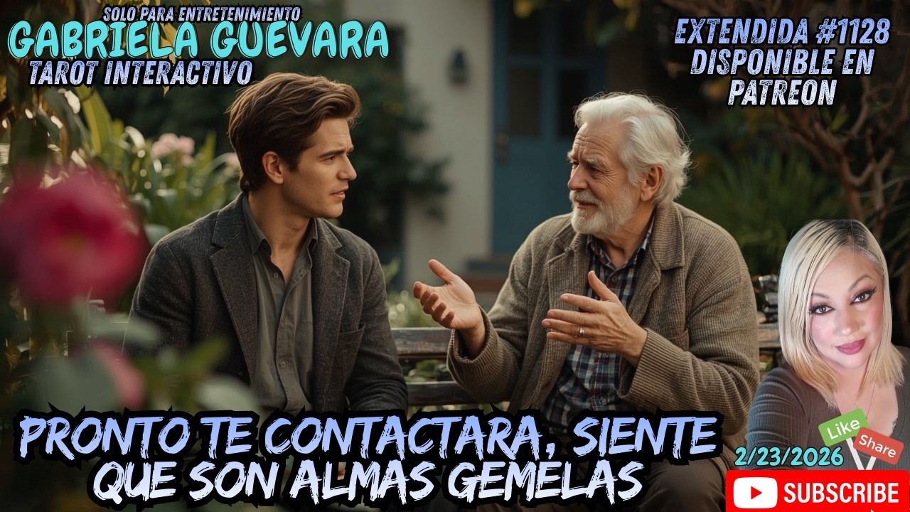 Pronto te contactara, siente que son almas gemelas #tarot EXTENDIDA #1128