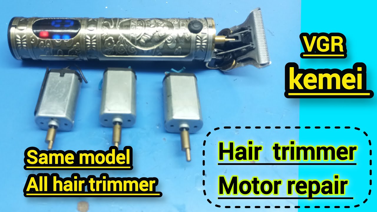 Kemei hair trimmer motor repair | Vgr hair trimmer motor repair | hair trimmer repair 2024