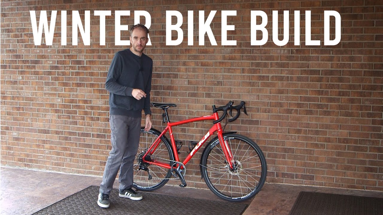 You need a dedicated bike for winter riding.