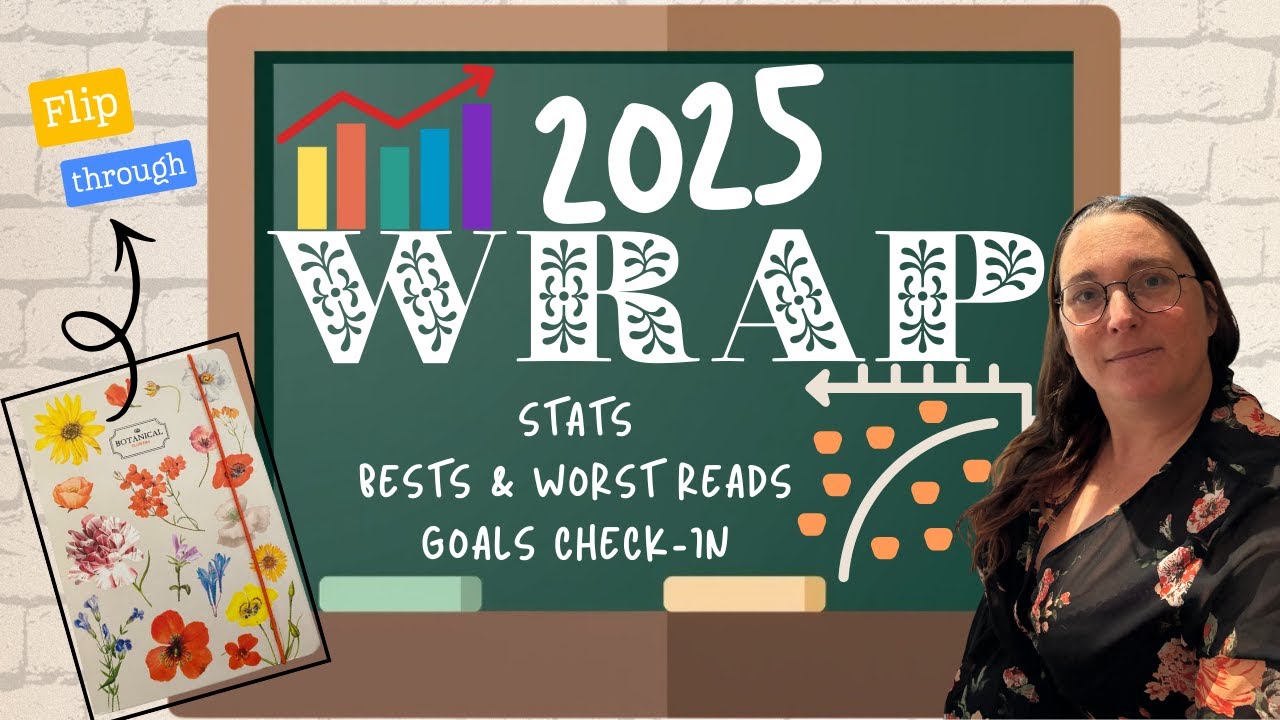 2025 reading wrap up: stats, best & worst books, did I reach my goals?