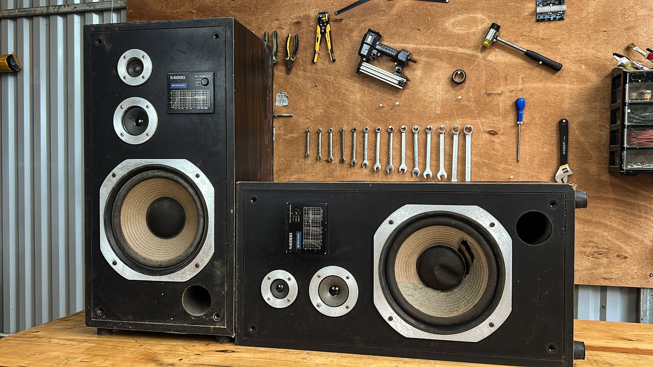 PIONEER 3-Way Speaker Restoration // Restoration Your Speaker