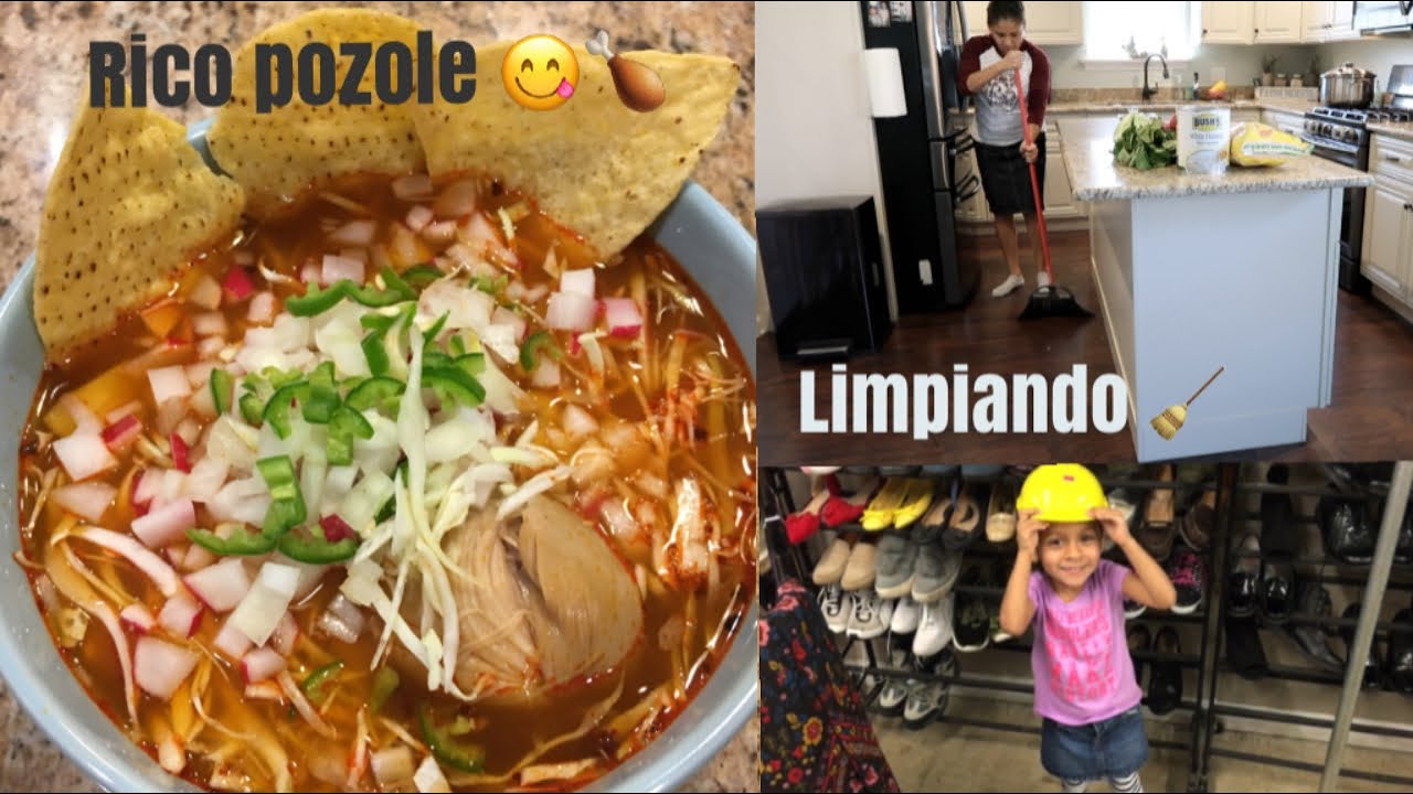 Fui ala Segunda👗🧥...Receta de Pozole 🐓...Limpiando mi cocina🧹🧽