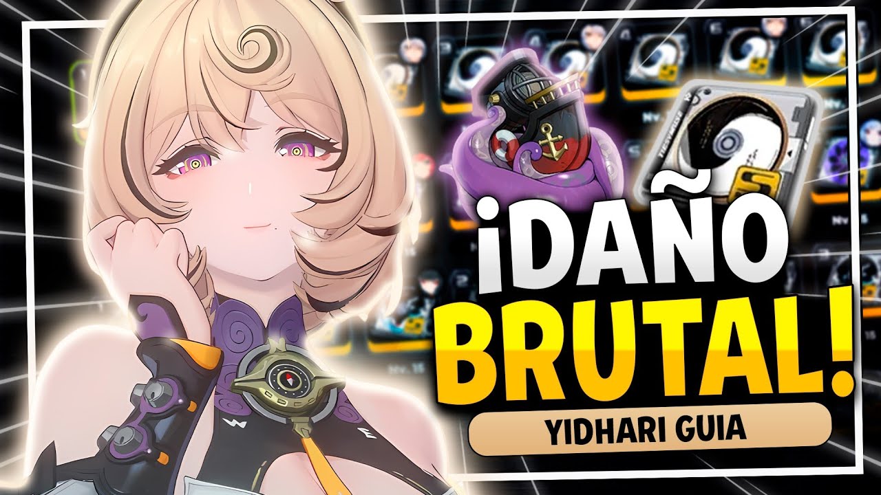 😯Es mucho mejor (y f2p) de lo que dicen pero… [Guia y Build Yidhari] Zenless Zone Zero