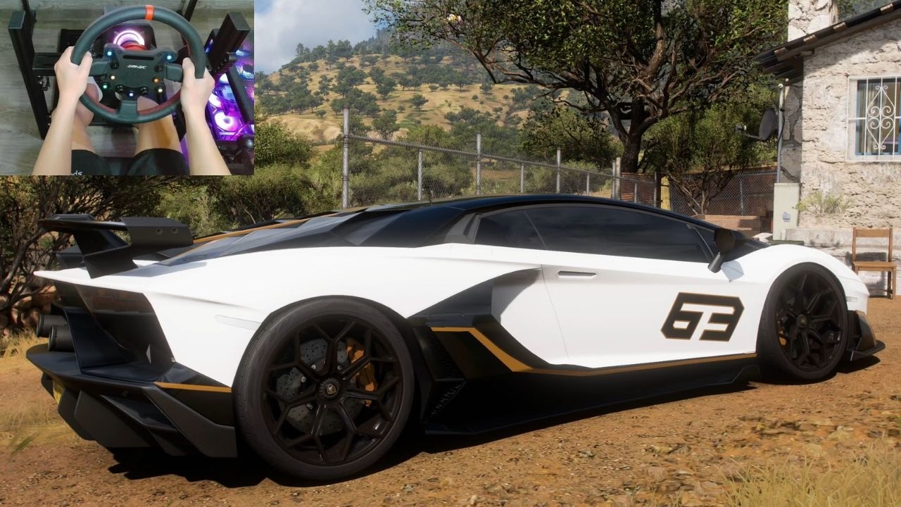 Lamborghini Aventador SVJ. Forza Horizon 5