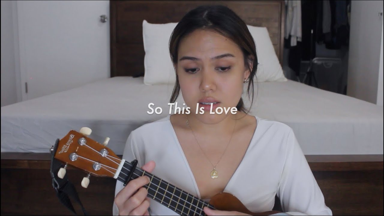 So This is Love (french and english + lyrics and chords) | ukulele cover | Georgina M.