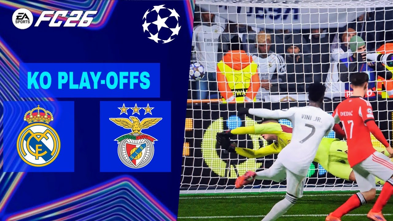FC 26 Real Madrid-Benfica |Uefa Champions League (Ko play-offs second legs)