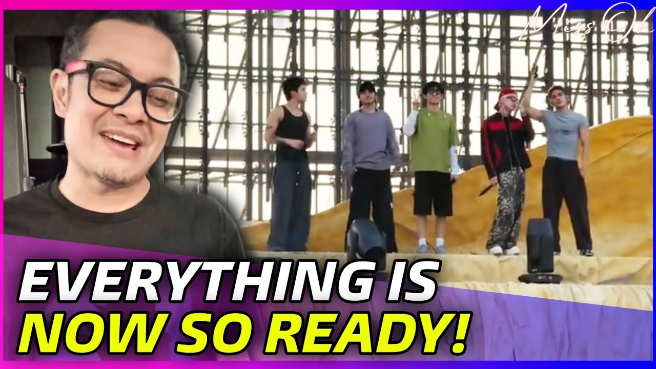 SB19 REVEALS STAGE! Plus DIREK PAULO reveals HOW HE PLANS SB19's STAGE BLOCKING!