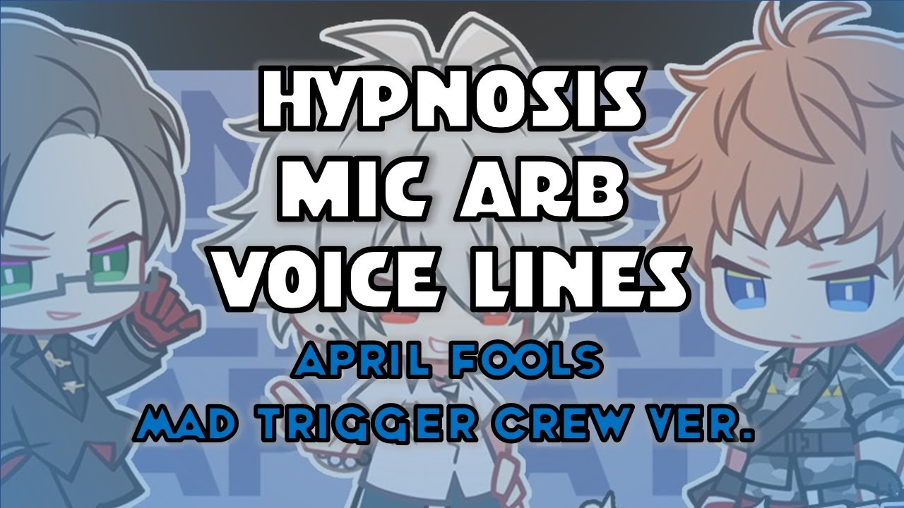 Rio's kitchen, AGAIN?!  [ENG] HypMic ARB April Fools Mad Trigger Crew Voice Lines