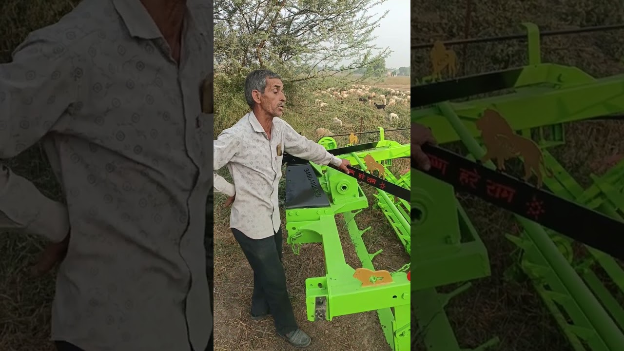 नई तकनीक वाली मूंगफली डिगर मशीन 2025 | Saharan Agri Works | BestPeanuts machine in India #Digger 