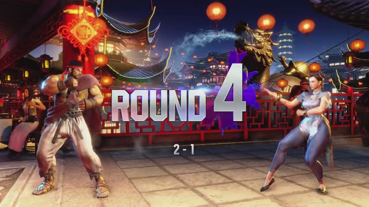 Street Fighter 6 Ryu vs Chun-li