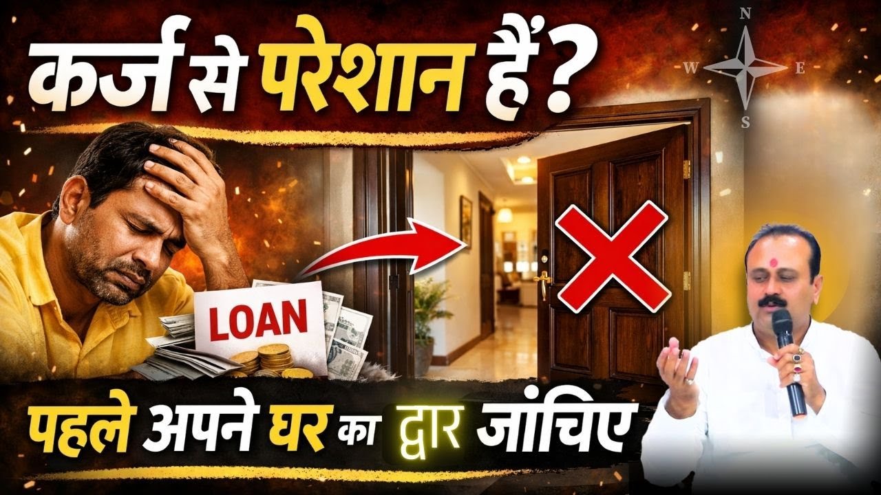 “कर्ज से परेशान हैं? पहले अपने घर का द्वार जांचिए” #viralvideo #astrology #bhavishyafal #live #short