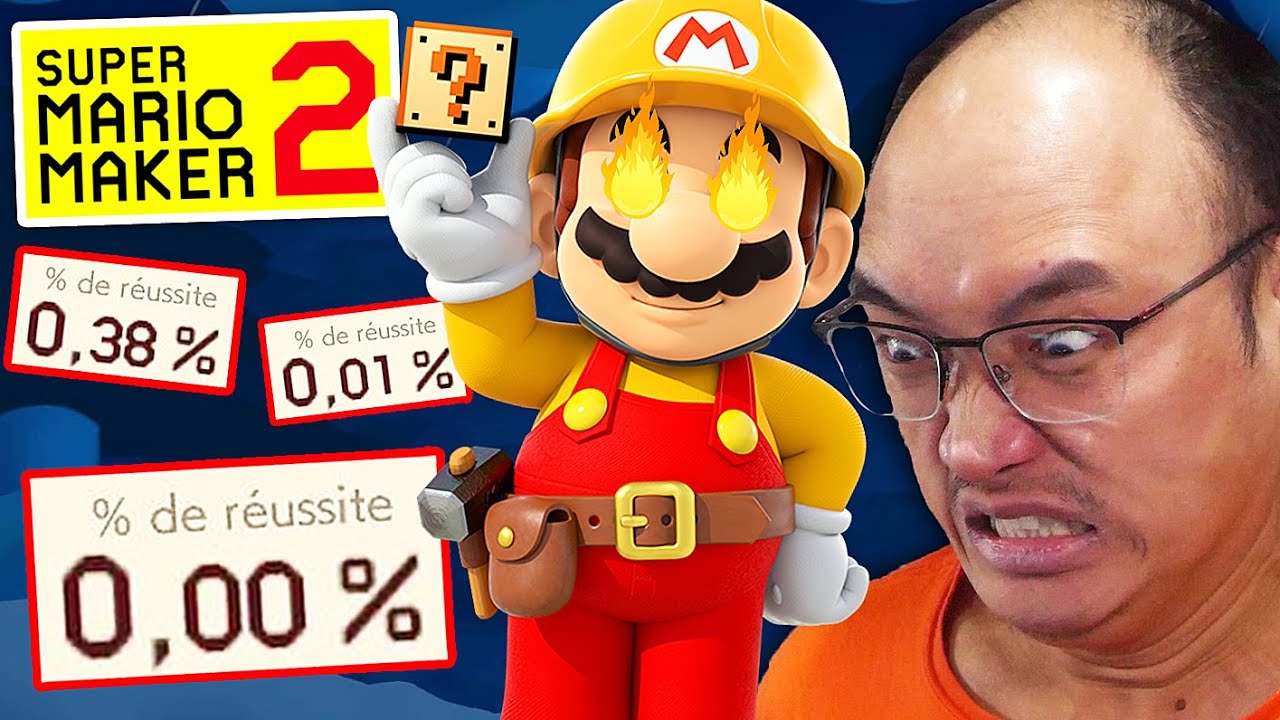 VOUS N'AVEZ PAS PU TERMINER CES NIVEAUX D'ABONNÉS SUR SUPER MARIO MAKER 2 !