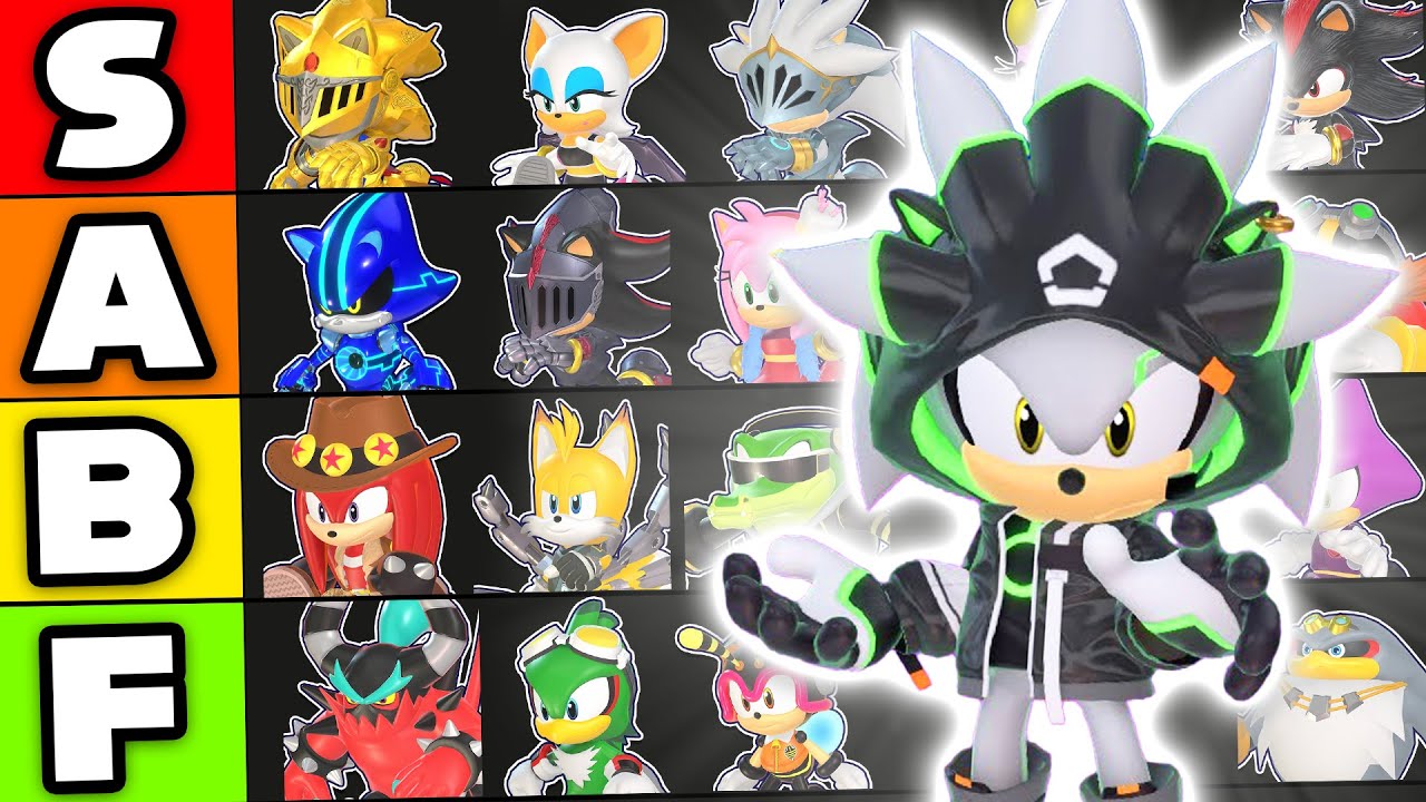 Рейтинг ВСЕХ скинов Sonic Rumble! (Excalibur Sonic, Sonic Riders и другие!)