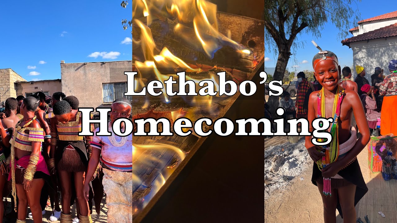 Spend a day with me emakhaya|Lethabo’s Homecoming |Initiation School (Koma)