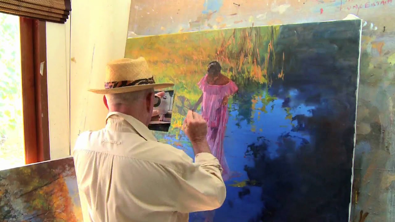 'Natures Child' Romantic Speed Painting By Robert Hagan