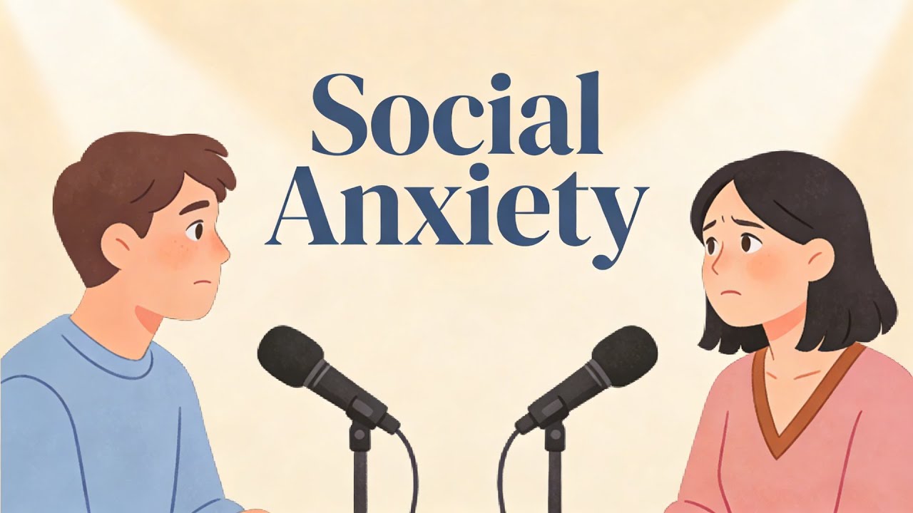 How to Discuss Social Anxiety in English | Practical Conversation & Tips | Mr Q English Channel