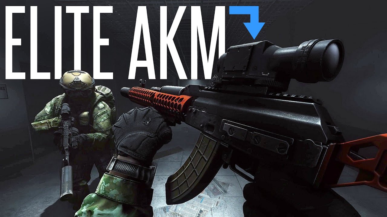 THE ELITE AKM FOR PVP - Escape From Tarkov Intense PVP Raids