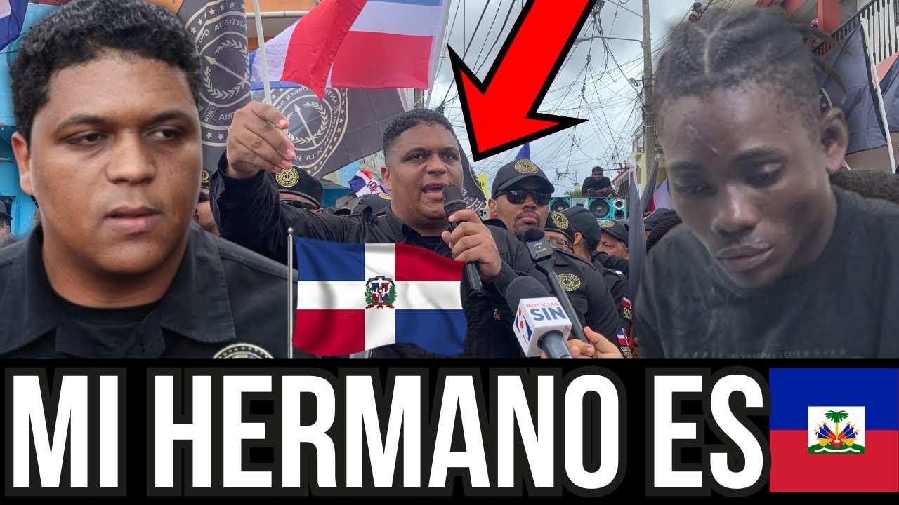 URGENTE! EL FUTURO ESTÁ EN MANOS DE LOS HAITIANOS Y LA DGM HACIENDO BULTOS EN LAS MARCHAS