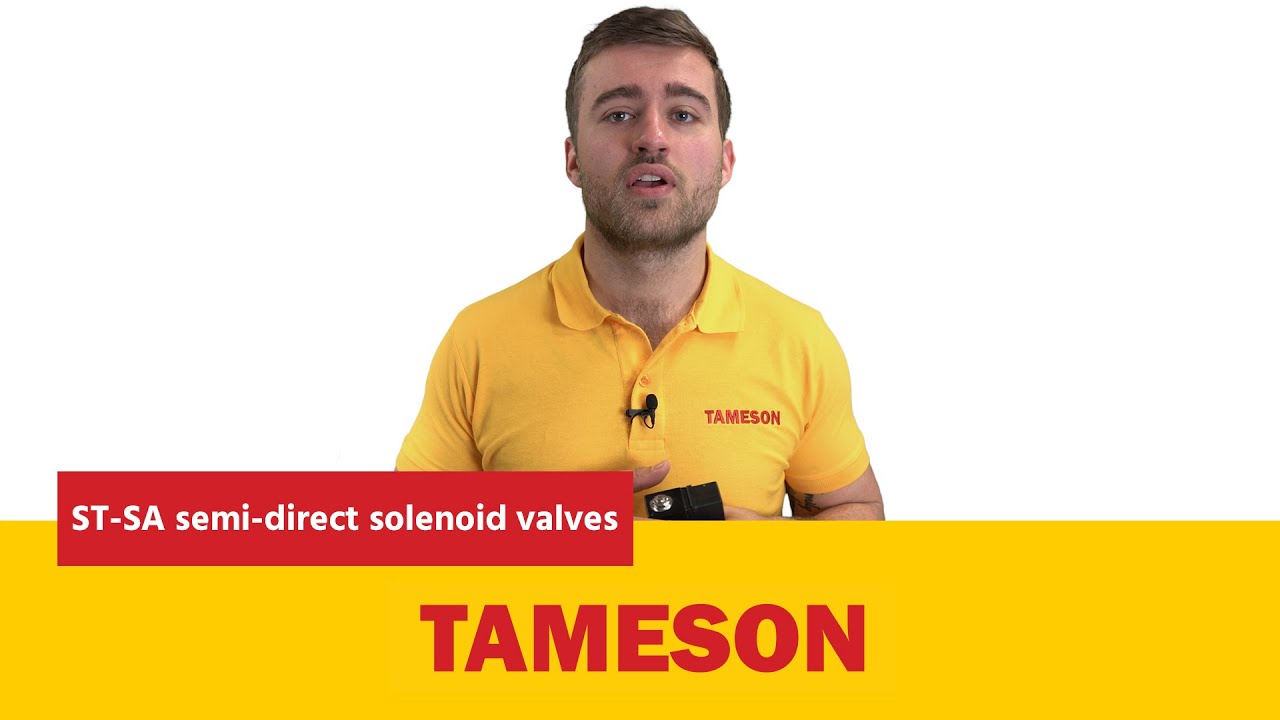 ST-SA semi-direct solenoid valves | Tameson