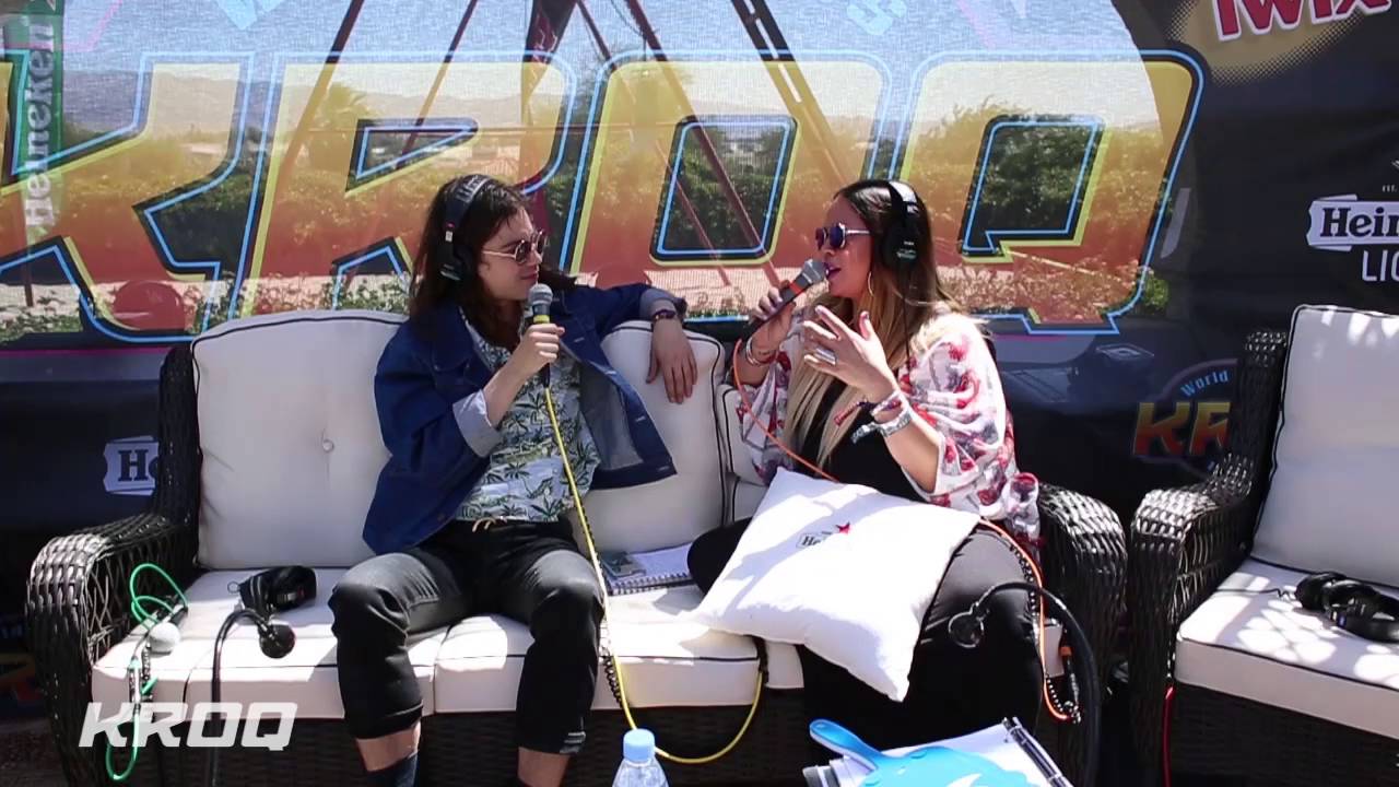 Nicole Alvarez Interviews BØRNS at the KROQ Coachella House