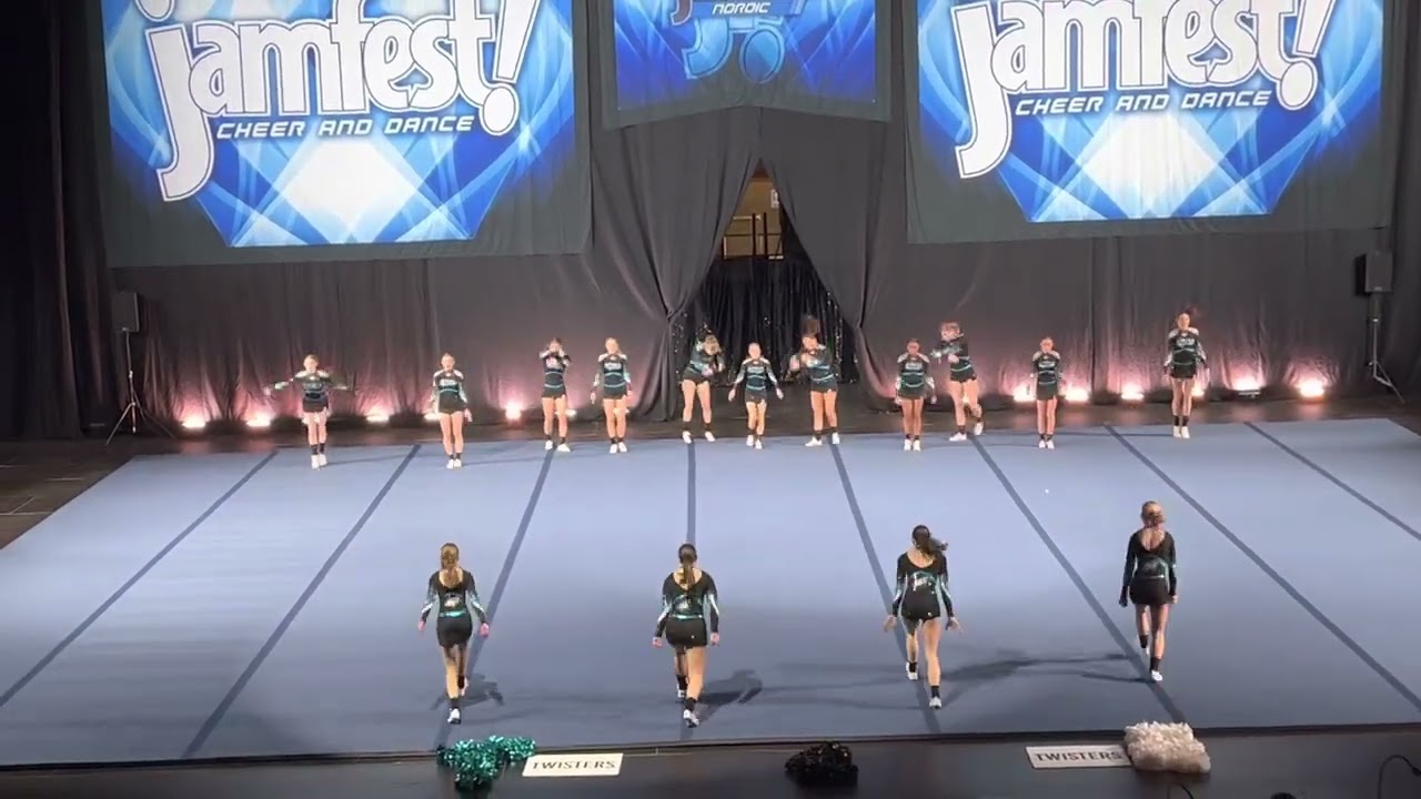 Jamfest 2023 - Junior Black - Twisters Cheer Elite (junior lvl 3)