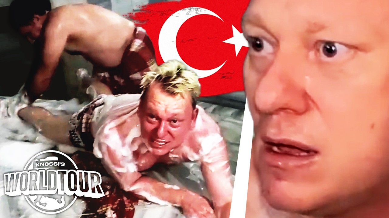 MEIN ERSTES MAL IM TÜRKISCHEN HAMAM ESKALIERT KOMPLETT! 💀😂
