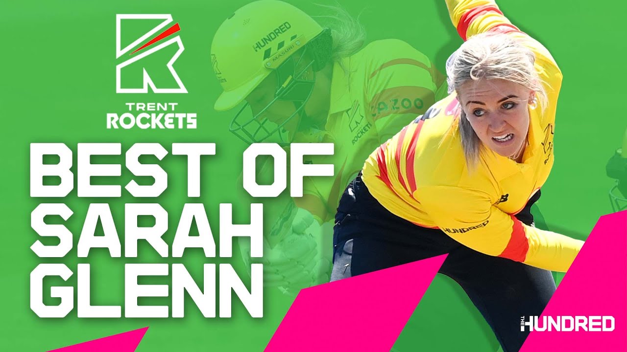 Wrist Spin and Ball Striking! ✨  | Sarah Glenn at Her Best | The Hundred