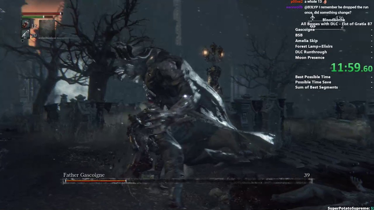 Bloodborne Fist of Gratia Challenge Run