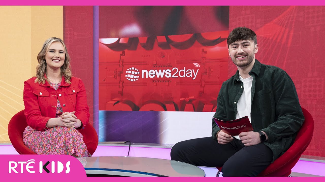 news2day | Molly meets her new co-host Barry! 📰 | @RTÉ Kids